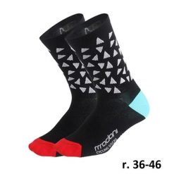 Skarpetki rowerowe unisex madani Ocelot. Czarne skarpetki damskie MADANI, bez wzorów. Za 9.99 zł.