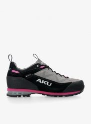 Buty GORE TEX damskie AKU Link GTX. Szare obuwie trekkingowe damskie Aku, z gore-texu, przed kostkę, bez zapięcia. Za 984.49 zł.