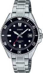 Zegarek Casio Zegarek marki Casio model MDV-10D kolor Szary. Akcesoria męski. Sezon: Cały rok NoSize. Szare zegarki męskie Casio, bez wzorów. Za 579.80 zł.