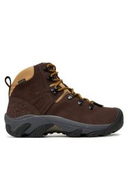 Keen Trekkingi Pyrenees 1029399 Brązowy. Brązowe botki męskie Keen, bez wzorów, ze skóry, bez obcasa, bez zapięcia. Za 489.99 zł.