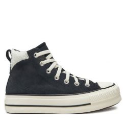 Trampki Converse. Czarne trampki i tenisówki damskie Converse, bez wzorów, bez zapięcia. Za 309.99 zł.