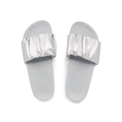 Klapki plażowe damskie Flip Flop Pool Gentle. Szare klapki damskie Flip Flop, na lato, bez wzorów, bez obcasa, bez zapięcia. Za 88.55 zł.