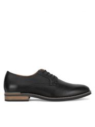 Gino Rossi Półbuty VITALE-01 MI08 Czarny. Czarne buty wizytowe męskie Gino Rossi, bez wzorów, ze skóry, bez obcasa, bez zapięcia. Za 239.99 zł.