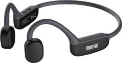 Imperial bluTC active 1 Słuchawki Bezprzewodowy Opaska na szyję Sport Bluetooth Czarny. Czarne słuchawki bezprzewodowe Imperial. Za 160.16 zł.