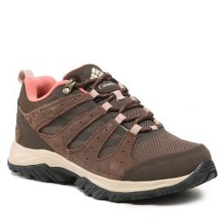 Trekkingi Columbia. Brązowe obuwie trekkingowe damskie Columbia, bez zapięcia. Za 419.99 zł.