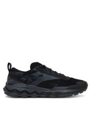 Mizuno Buty do biegania Wave Ibuki 5 Gtx J1GJ2559 Czarny. Czarne buty sportowe męskie Mizuno, bez wzorów, z materiału, bez zapięcia, do biegania. Za 399.99 zł.
