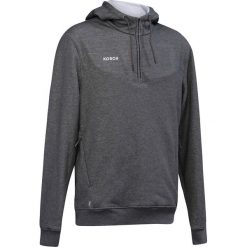 Bluza do hokeja na trawie FH500 męska. Szare bluzy męskie KOROK, m, bez wzorów, z bawełny, bez ramiączek, bez kaptura. Za 179.99 zł.