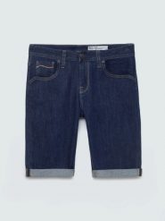 Szorty damskie granatowe jada 871. Niebieskie szorty damskie BIG STAR, bez wzorów, z jeansu. W wyprzedaży za 29.99 zł.
