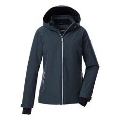 Damska kurtka narciarska Killtec KSW 33. Niebieskie kurtki sportowe damskie KILLTEC, m, bez wzorów, z gumy, bez ramiączek, bez kaptura, narciarskie. Za 819.00 zł.