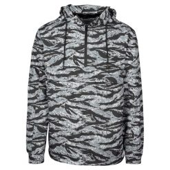 Parka Urban Classic tiger pull over. Czarne parki męskie Urban Classics, na zimę, m, bez wzorów, bez kołnierzyka, bez kaptura. Za 275.00 zł.