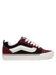 Vans Tenisówki Knu Skool VN000D2202Y1 Bordowy. Czerwone trampki męskie Vans, bez wzorów, ze skóry, bez zapięcia. Za 399.99 zł.