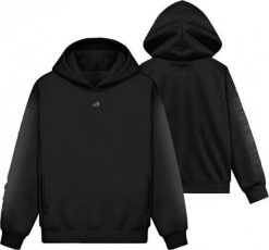 Asus Bluza CJ1003 ROG HOODIE L/Black 90GC01U0-BLT020. Czarne bluzy męskie Asus, l, bez wzorów, bez kaptura. Za 310.24 zł.
