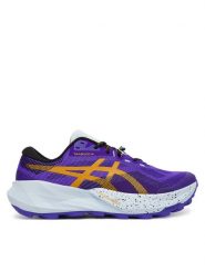 Asics Buty do biegania Trabuco 14 1011C166 Niebieski. Niebieskie buty sportowe męskie Asics, bez wzorów, z meshu, bez zapięcia, do biegania. Za 719.99 zł.