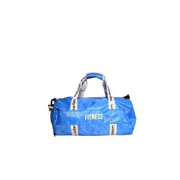 Torba sportowa Waterflex. Niebieskie torby na ramię męskie WATERFLEX, bez wzorów, z materiału, na ramię, duże. Za 212.00 zł.