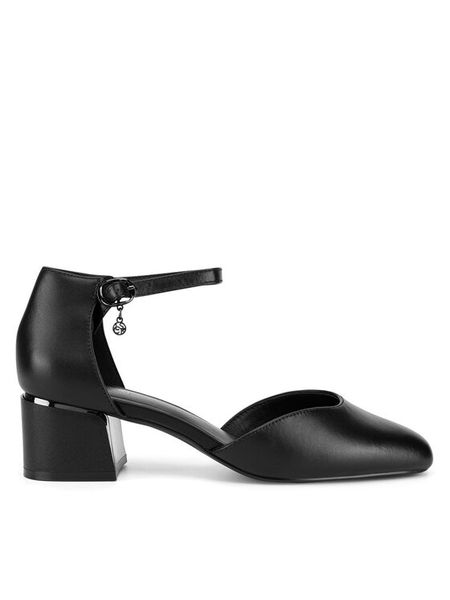 Lasocki Czółenka WYL3139-9Z Czarny. Czarne czółenka damskie Lasocki, bez wzorów, ze skóry, bez obcasa, bez zapięcia. Za 209.99 zł.