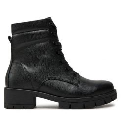 Trapery Jana. Czarne trapery damskie Jana, bez zapięcia. Za 399.99 zł.