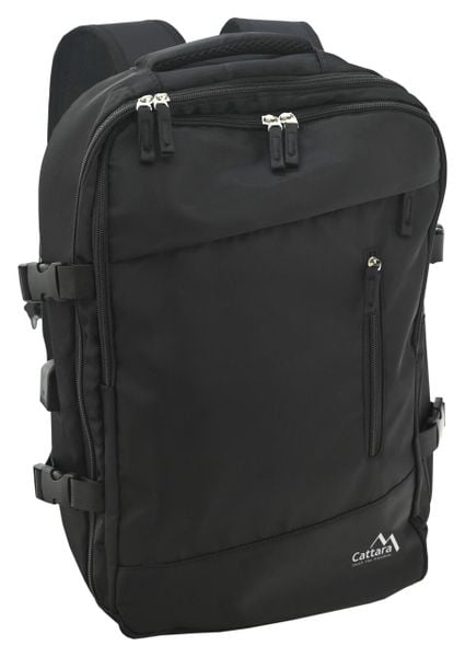 Plecak Cattara Air 25 L. Czarne plecaki męskie OEM, bez wzorów, z materiału. Za 201.54 zł.