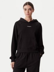 Tommy Jeans Bluza DW0DW22825 Czarny Regular Fit. Czarne bluzy damskie Tommy Jeans, s, bez wzorów, z bawełny, bez ramiączek, bez kaptura. Za 409.99 zł.