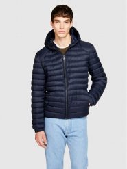 Sisley Kurtka przejściowa 2BA2SN02H Granatowy Slim Fit. Niebieskie kurtki męskie Sisley, m, bez wzorów, z syntetyku, bez kaptura. Za 399.99 zł.