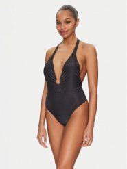 Guess Strój kąpielowy E4GJ19 KC632 Czarny. Czarne stroje kąpielowe damskie Guess, m, z aplikacjami, z syntetyku. Za 229.99 zł.