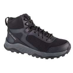 Buty trekkingowe męskie, Trailstorm Ascend WP Mid. Czarne trekkingi męskie Columbia, z materiału, bez zapięcia. Za 329.99 zł.