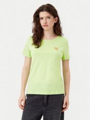 ONLY T-Shirt Kita 15244714 Zielony Regular Fit. Zielone t-shirty damskie ONLY, m, bez wzorów, z bawełny, bez kołnierzyka, bez ramiączek. Za 39.99 zł.