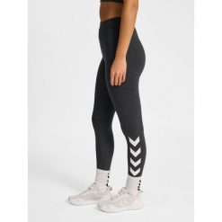 Damskie legginsy Hummel Pulse Logo MW. Czarne bielizna sportowa damska Hummel, bez wzorów. Za 149.00 zł.