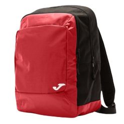Plecak sportowy Joma Team Backpack dwukomorowy z miejscem na bidon 25 L. Czerwone plecaki męskie Joma, bez wzorów, sportowe. Za 171.99 zł.