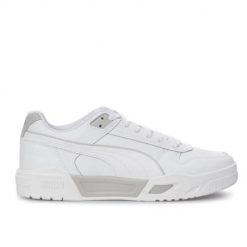 Buty do chodzenia męskie Puma 39655302. Białe buty sportowe męskie Puma, bez wzorów, z materiału, bez zapięcia, trekkingowe. Za 328.00 zł.