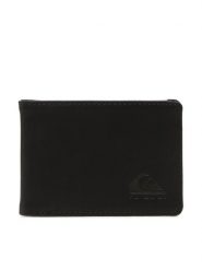 Quiksilver Portfel AQYAA03357 Czarny. Czarne portfele męskie Quiksilver, bez wzorów, ze skóry. Za 119.99 zł.