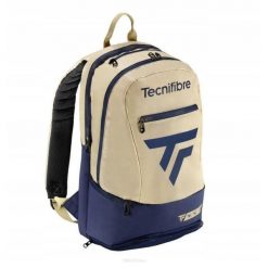 Plecak tenisowy Tecnifibre Tour Endurance beżowy. Brązowe plecaki męskie TECNIFIBRE, bez wzorów, sportowe. Za 329.99 zł.