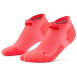 Męskie krótkie skarpety kompresyjne sportowe Core Run stopki Ultralight CEP. Brązowe skarpety męskie CEP, bez wzorów, z elastanu. Za 84.00 zł.