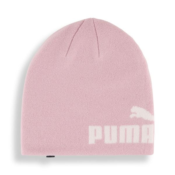 Młodzieżowa czapka beanie Essentials średniej głębokości bez mankietu PUMA. Czerwona czapki damskie Puma, bez wzorów, eleganckie. Za 69.00 zł.