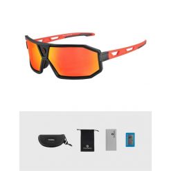 Okulary przeciwsłoneczne Rockbros SP214BK. Czarne okulary przeciwsłoneczne damskie ROCKBROS. Za 119.99 zł.