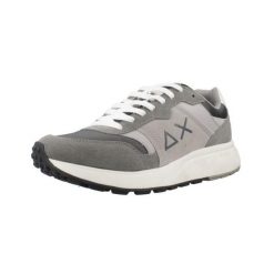 Buty SUN68 SCPZ42127 Szary. Szare buty zimowe męskie SUN68, bez wzorów, z tkaniny, bez obcasa, bez zapięcia. Za 297.99 zł.