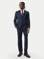 BOSS Garnitur H-Jeckson 50557261 Granatowy Regular Fit. Niebieskie garnitury męskie Boss, m, bez wzorów, z syntetyku. Za 2,399.00 zł.