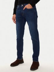 Liu Jo Jeansy QXX026 D4966 Granatowy Slim Fit. Niebieskie jeansy męskie Liu Jo, z bawełny. Za 309.99 zł.