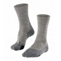 Skarpetki Falke TK2 Wool. Brązowe skarpety męskie Falke, bez wzorów, z poliamidu. Za 160.50 zł.