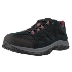 Buty COLUMBIA CRESTWOOD Zielony. Zielone obuwie trekkingowe damskie Columbia, ze skóry, bez zapięcia. Za 320.99 zł.