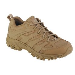 Buty do chodzenia męskie Merrell Moab 3 Tactical Wp. Brązowe buty zimowe męskie Merrell, bez wzorów, z materiału, bez obcasa, bez zapięcia. Za 549.99 zł.