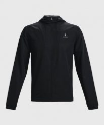 Kurtka wiatrówka męska do Tenisa/Padla. Czarne kurtki męskie NORDICDOTS, m, bez wzorów, z materiału, eleganckie, z kapturem. Za 365.00 zł.