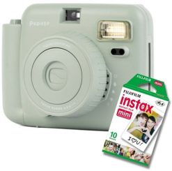 POPOTO ZIELONY APARAT NATYCHMIASTOWY Z WKŁADAMI INSTAX MINI 10 szt PREZENT. Aparaty kompaktowe NoName. Za 402.19 zł.