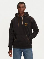 Timberland Bluza TB0A6VEA0011 Czarny Regular Fit. Czarne bluzy męskie Timberland, m, bez wzorów, z bawełny, bez ramiączek, bez kaptura. Za 379.99 zł.