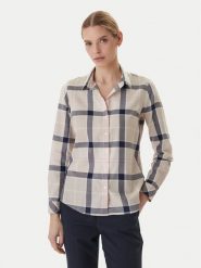 Barbour Koszula Bredon LSH1353PI55 Beżowy Regular Fit. Brązowe koszule damskie Barbour, bez wzorów, z bawełny, bez kołnierzyka, bez ramiączek. Za 399.99 zł.