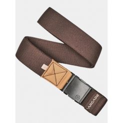 Pasek męski Arcade Belts Ridge. Brązowe paski męskie Arcade, z tkaniny. Za 135.30 zł.