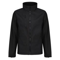 Męska Kurtka Ablaze Softshell 3 Layer Soft Shell Jacket. Czarne kurtki męskie Regatta, m, bez wzorów, z softshellu, bez kaptura, trekkingowe. Za 170.99 zł.