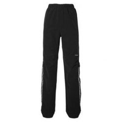 Damskie rowerowe spodnie przeciwdeszczowe Mosse. Czarne spodnie dresowe damskie BASIL, bez wzorów, sportowe, długie. Za 294.80 zł.