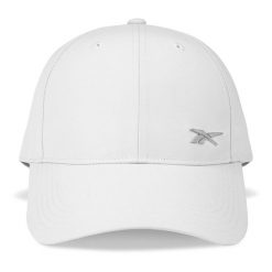 Czapka z daszkiem Reebok fitness. Czapki damskie Reebok, bez wzorów, sportowe. Za 79.99 zł.