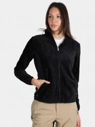 Sweter Damski Luhta Ikaala. Czarne swetry nierozpinane damskie Luhta, na jesień, s, bez wzorów, z materiału, eleganckie, bez kołnierzyka, bez ramiączek. Za 399.00 zł.