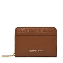 Portfel MICHAEL Michael Kors. Brązowe portfele damskie MICHAEL Michael Kors. Za 429.99 zł.